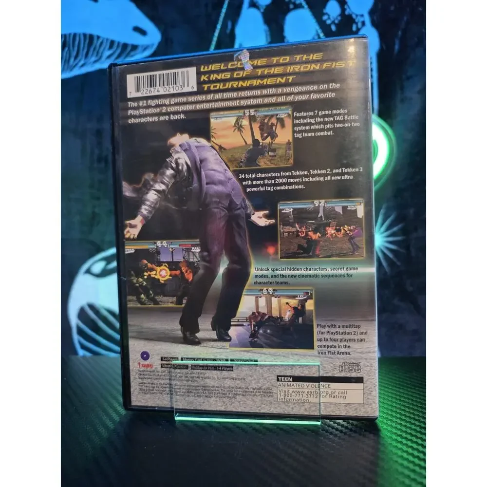 Sony PlayStation 2 Namco Tekken Tag Tournament 1999
